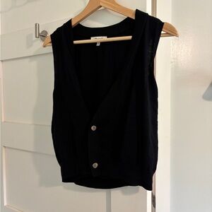 Black Madewell vest size XL